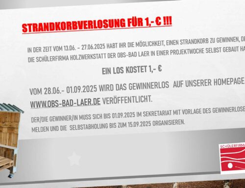 Strandkorbverlosung